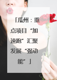 瓜州：重点项目“加速跑”汇聚发展“强动能”