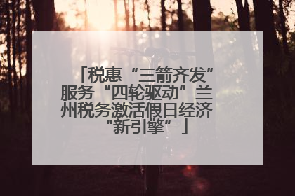 税惠“三箭齐发”服务“四轮驱动”兰州税务激活假日经济“新引擎”