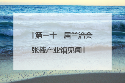 第三十一届兰洽会张掖产业馆见闻