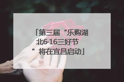 第三届“乐购湖北6·16三好节”将在宜昌启动