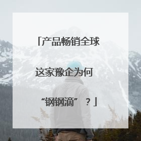 产品畅销全球 这家豫企为何“钢钢滴”？
