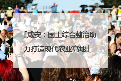 咸安：国土综合整治助力打造现代农业高地