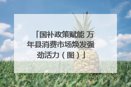 国补政策赋能 万年县消费市场焕发强劲活力（图）