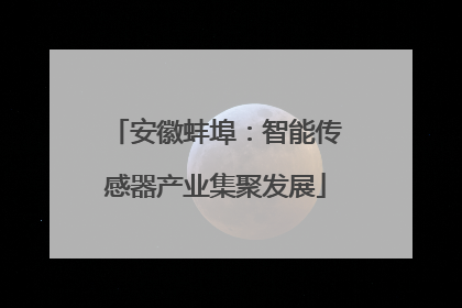 安徽蚌埠：智能传感器产业集聚发展