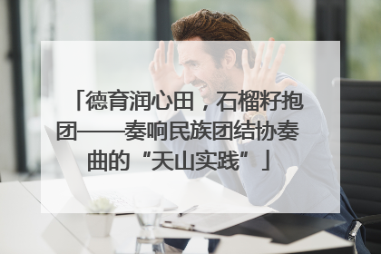 德育润心田，石榴籽抱团——奏响民族团结协奏曲的“天山实践”