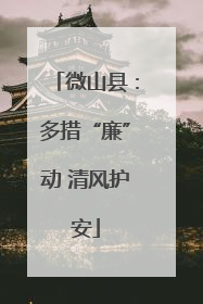 微山县：多措“廉”动 清风护安