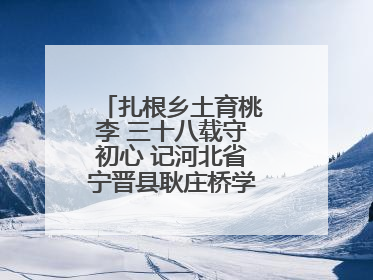 扎根乡土育桃李 三十八载守初心 记河北省宁晋县耿庄桥学区教师张志涛