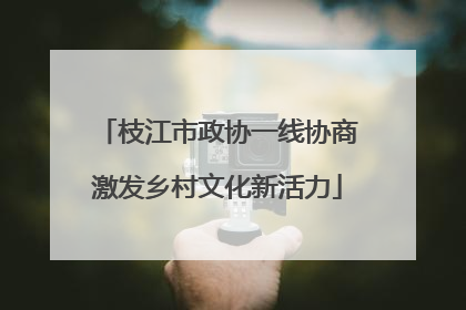 枝江市政协一线协商激发乡村文化新活力