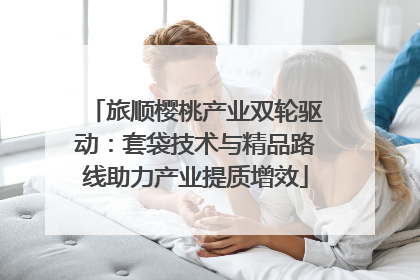 旅顺樱桃产业双轮驱动：套袋技术与精品路线助力产业提质增效