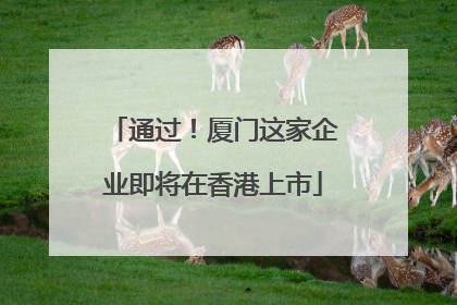 通过！厦门这家企业即将在香港上市