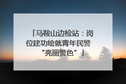 马鞍山边检站：岗位建功绘就青年民警“亮丽警色”